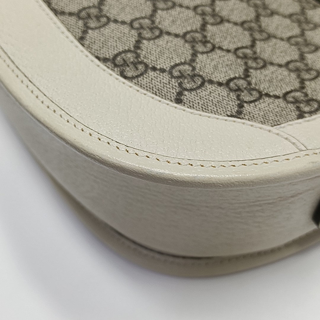 Ophidia Monogram Coated Canvas Beige