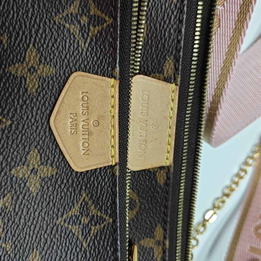 MULTI Monogram Coated Canvas Brown