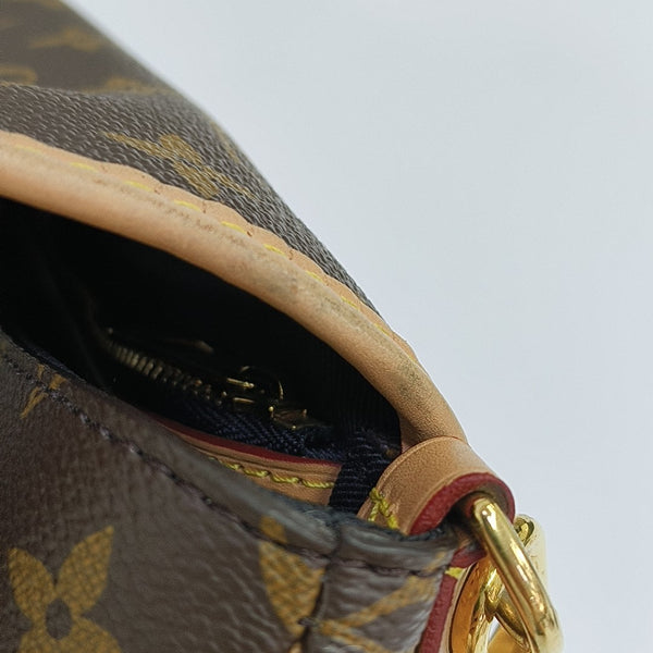 DIANE Monogram Coated Canvas Brown