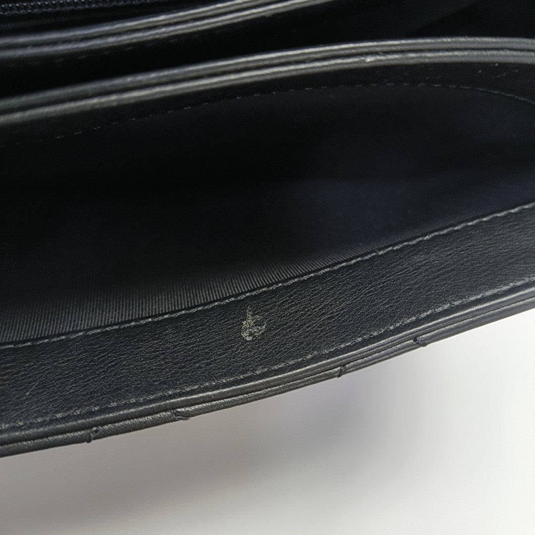 Quilted Calfskin Black