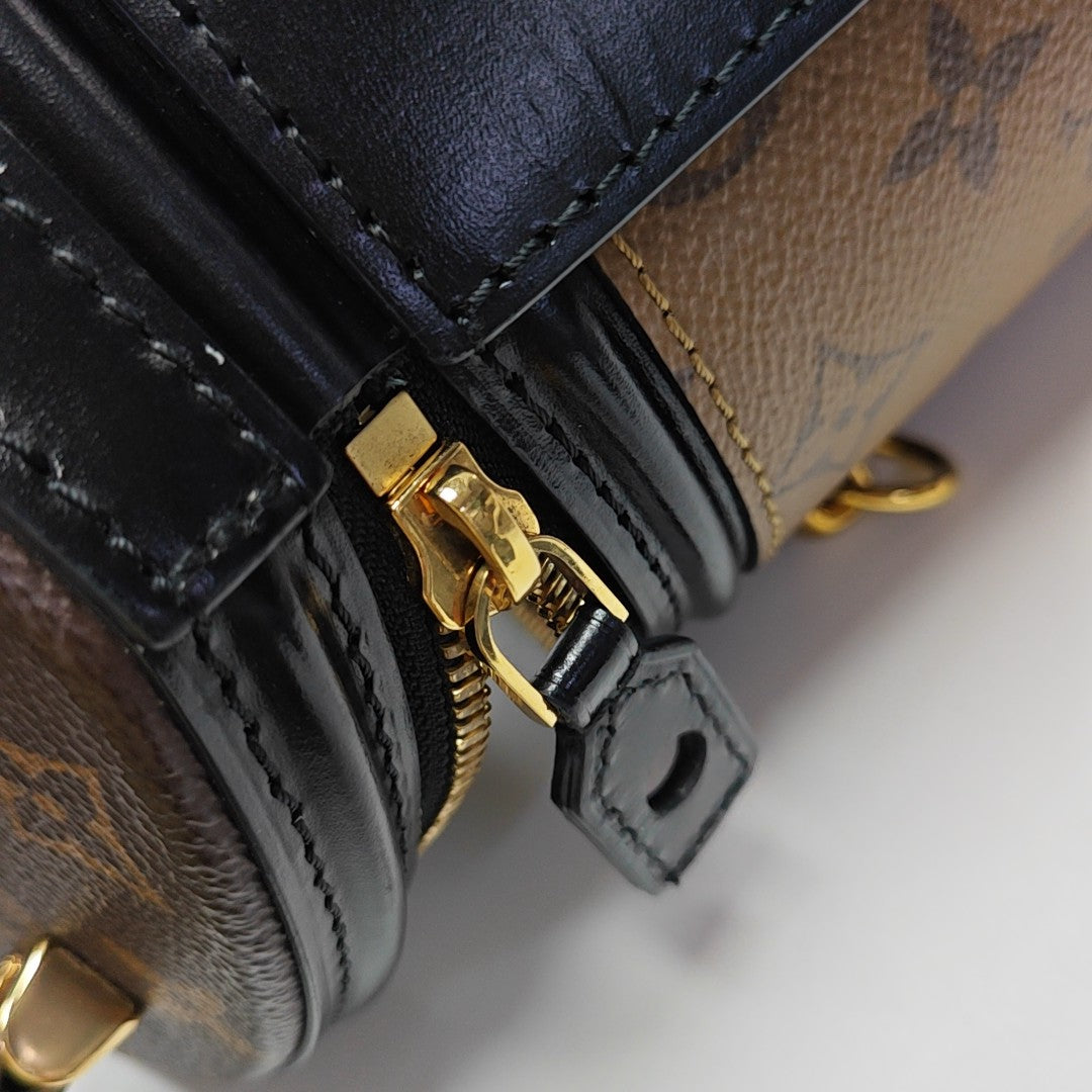 CANNES PM Monogram Coated Canvas Brown