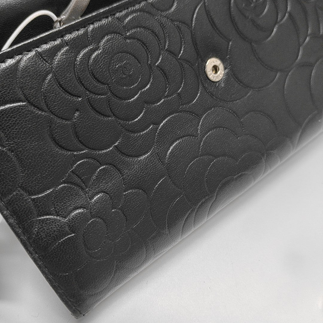 Calfskin Wallet Black