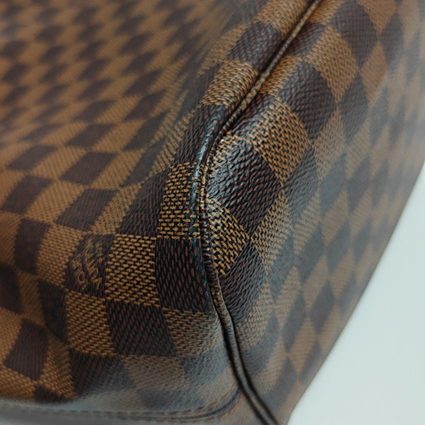 NEVERFULL MM Damier Ebene Coated Canvas Brown