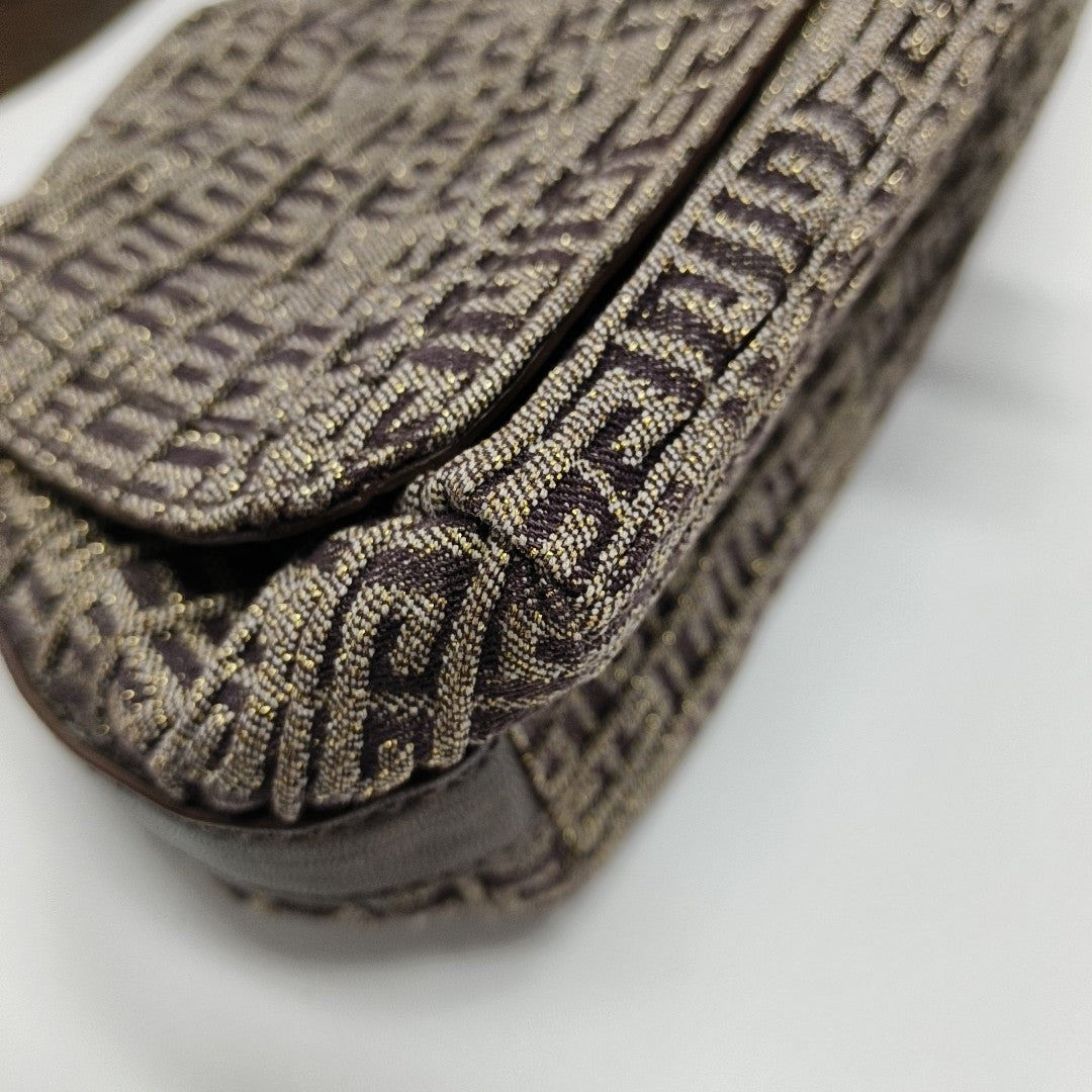 Canvas Shoulder Bag Brown