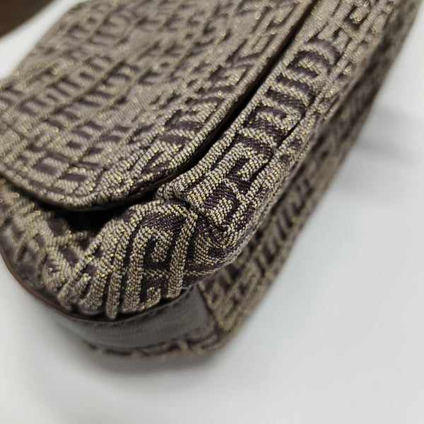 Canvas Shoulder Bag Brown