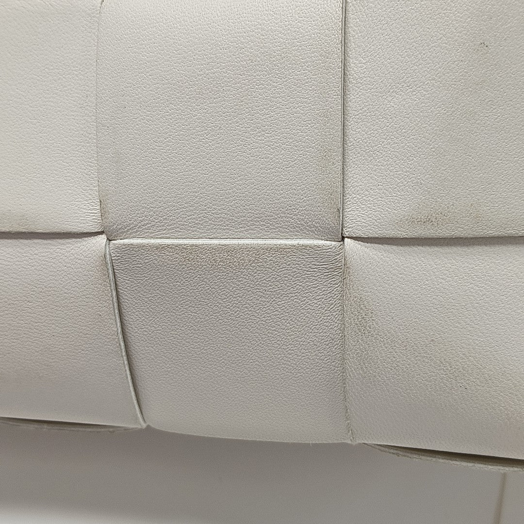 Cassette Medium Lambskin White