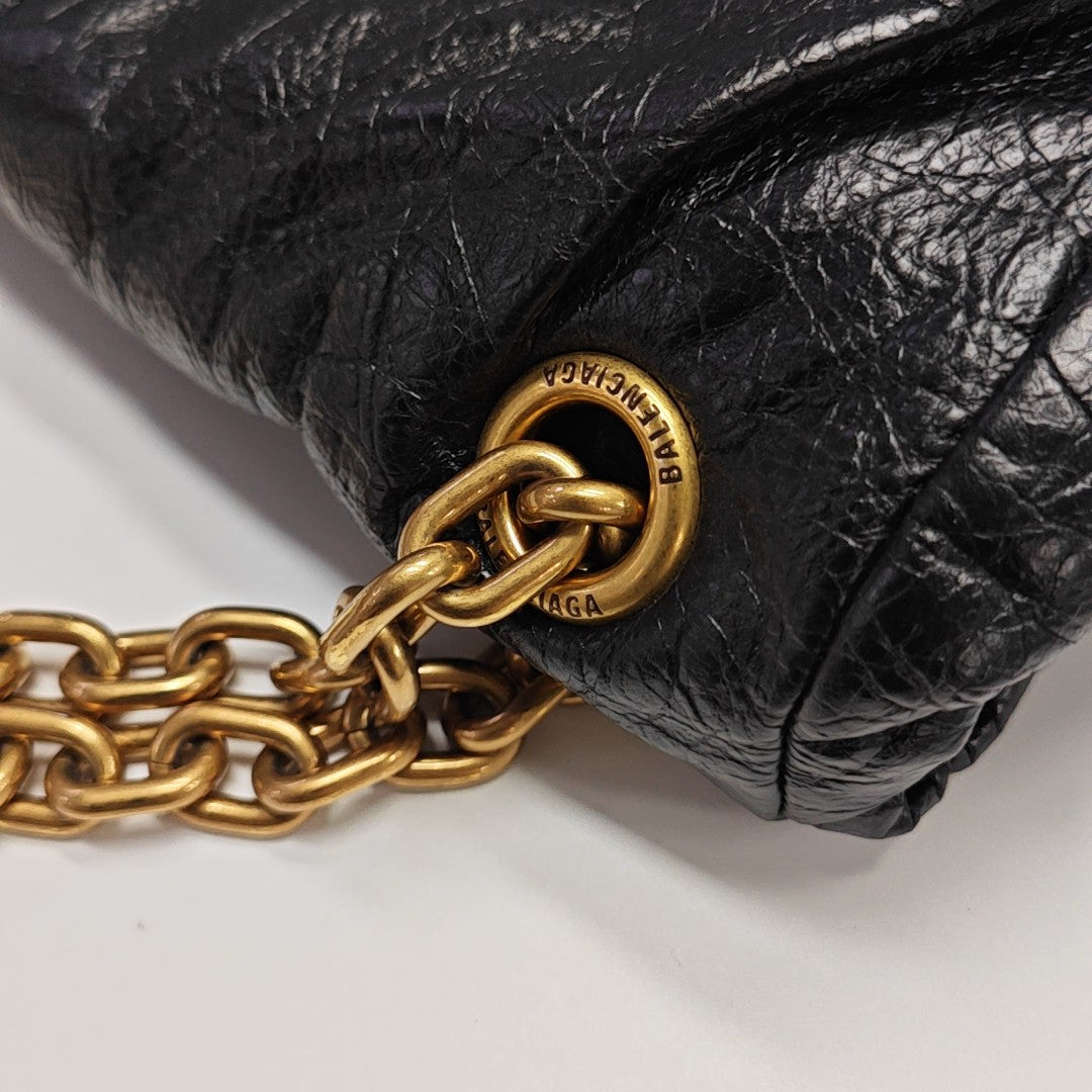 Monaco Medium Calfskin Black