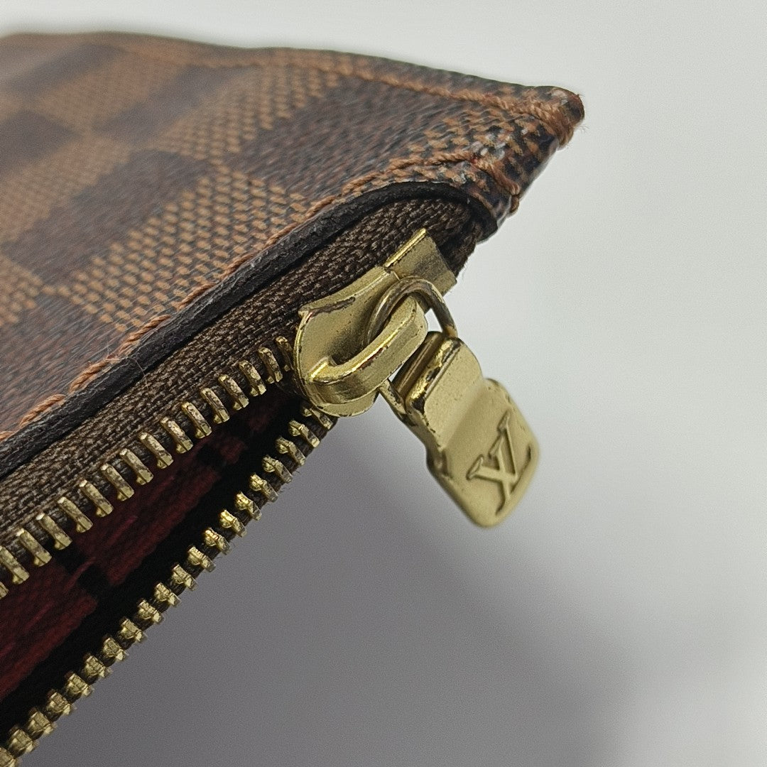 NEVERFULL MM Damier Ebene Coated Canvas Brown