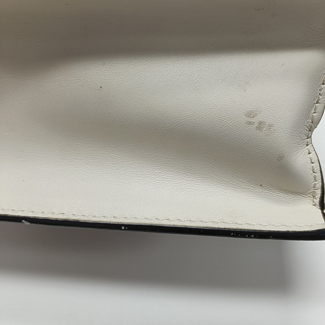 Sylvie Mini Calfskin White