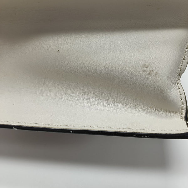Sylvie Mini Calfskin White
