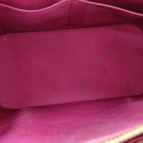 ALMA PM Monogram Patent Leather Red