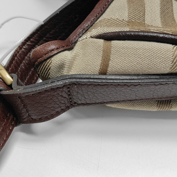 Canvas Top Handle Bag Brown