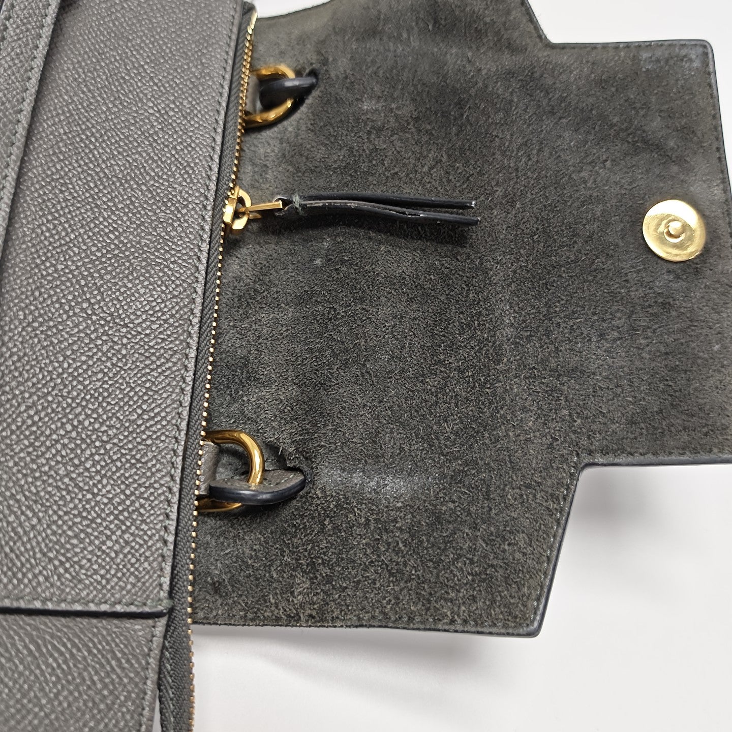 BELT Nano Calfskin Gray