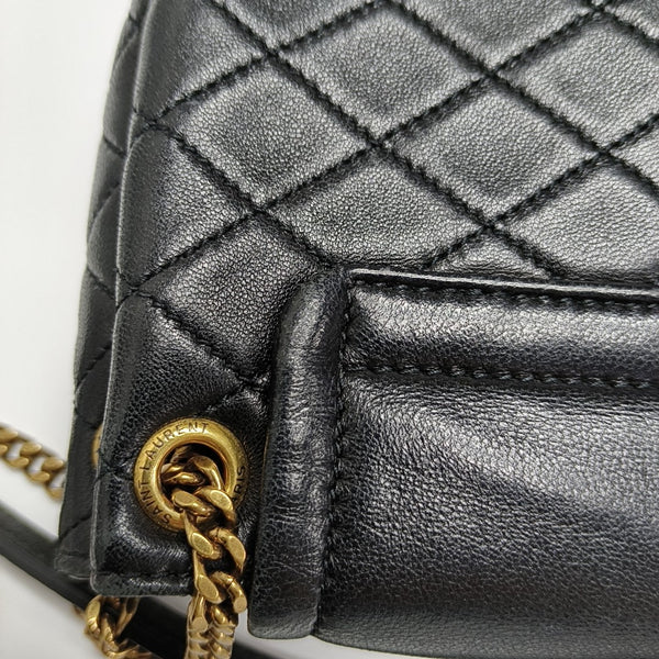 NOLITA Mini Quilted Lambskin Black
