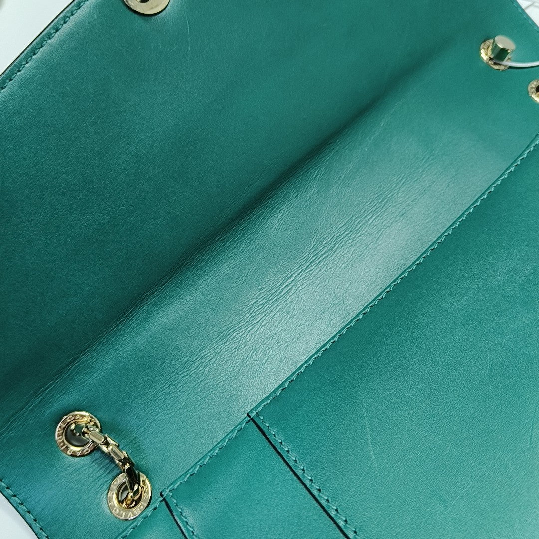 SERPENTI FOREVER Calfskin Green