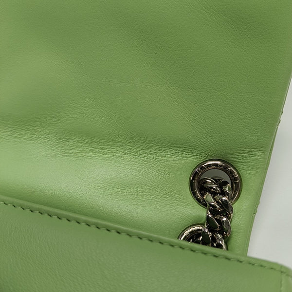 SERPENTI CABOCHON Small Quilted Calfskin Green