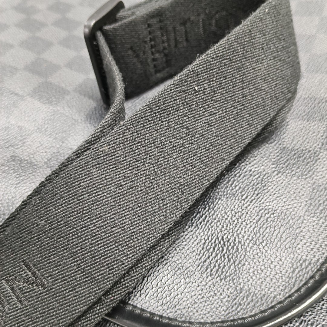 DANIEL Damier Graphite Coated Canvas Gray