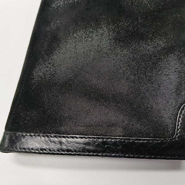 Canvas Top Handle Bag Black