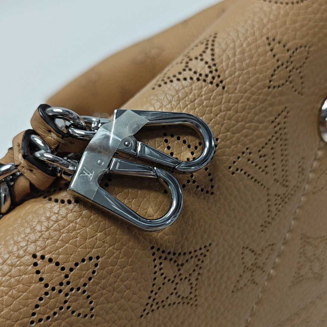 BELLA Monogram Calfskin Brown