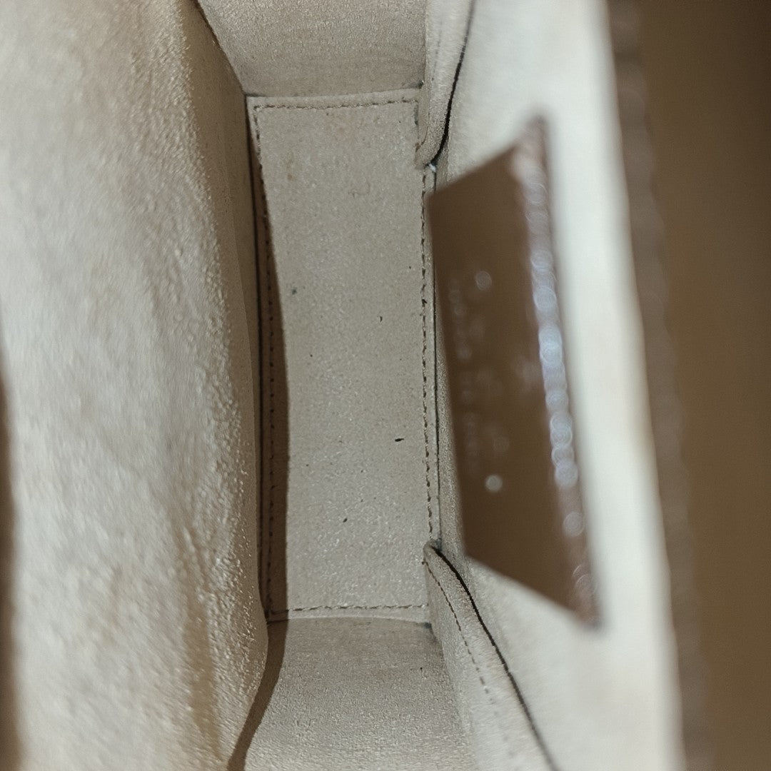 Horsebit 1955 Mini Coated Canvas Beige
