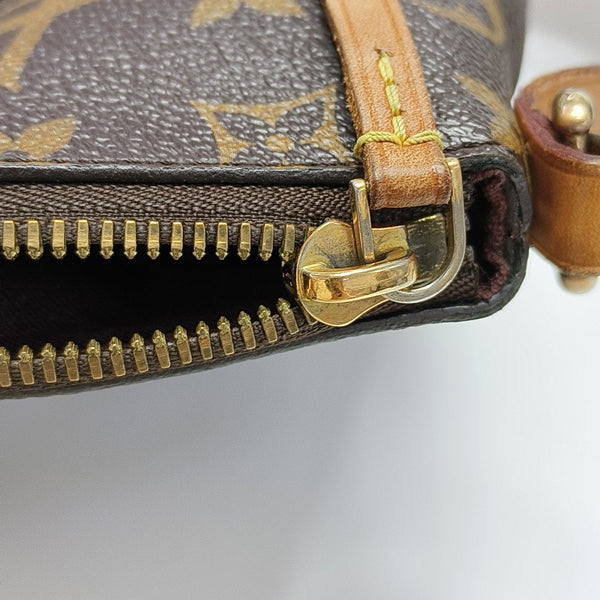 TURENNE MM Monogram Coated Canvas Brown