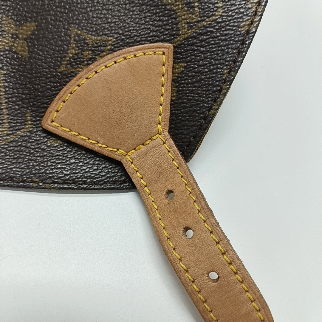 MONTSOURIS MM Monogram Coated Canvas Brown