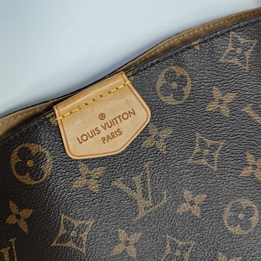 GRACEFUL TPM Monogram Coated Canvas Brown