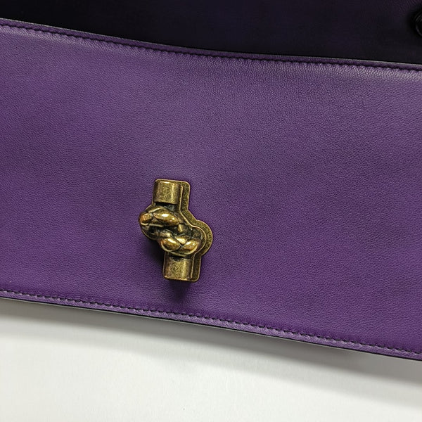Olimpia Knot Lambskin Purple