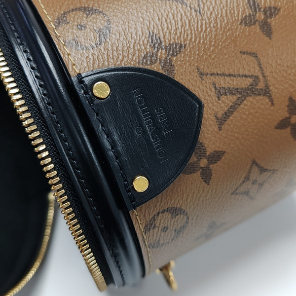CANNES PM Monogram Coated Canvas Brown
