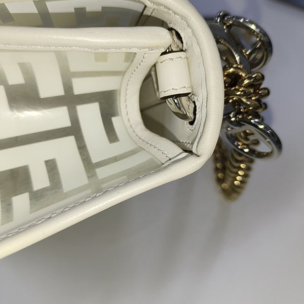 Kan I Mini Calfskin White