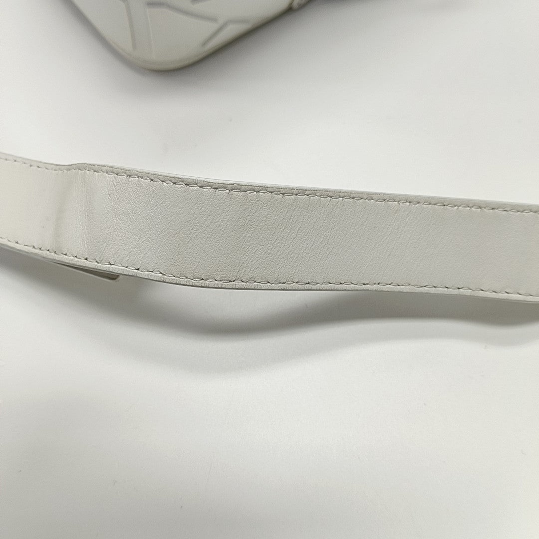 Diorcamp Small Calfskin White