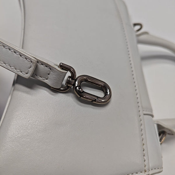 Hourglass XS Calfskin White