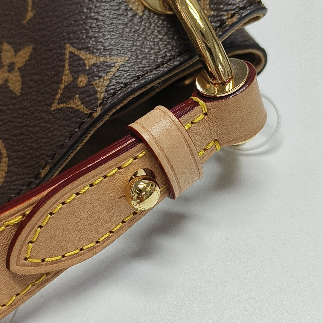 GRACEFUL TPM Monogram Coated Canvas Brown