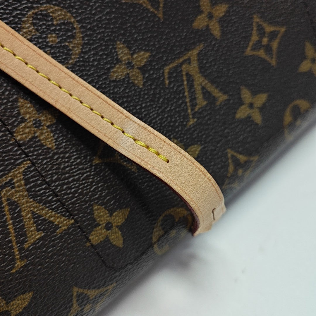 FAVORITE PM Monogram Coated Canvas Brown