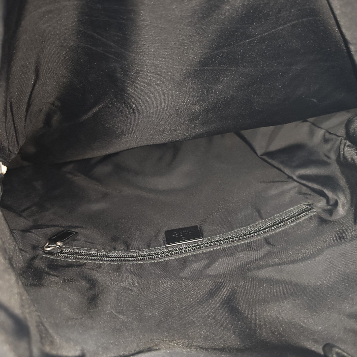 Fabric Backpack Black