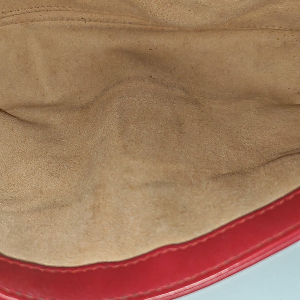 GG Marmont Small Quilted Calfskin Red