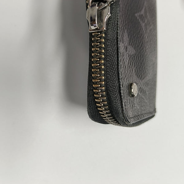 ZIPPY Monogram Coated Canvas Black Card Holder