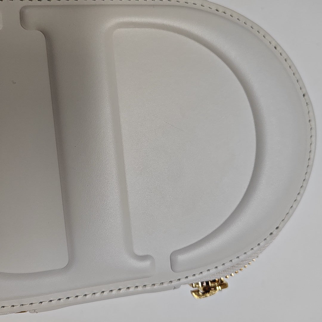CD Signature Calfskin White