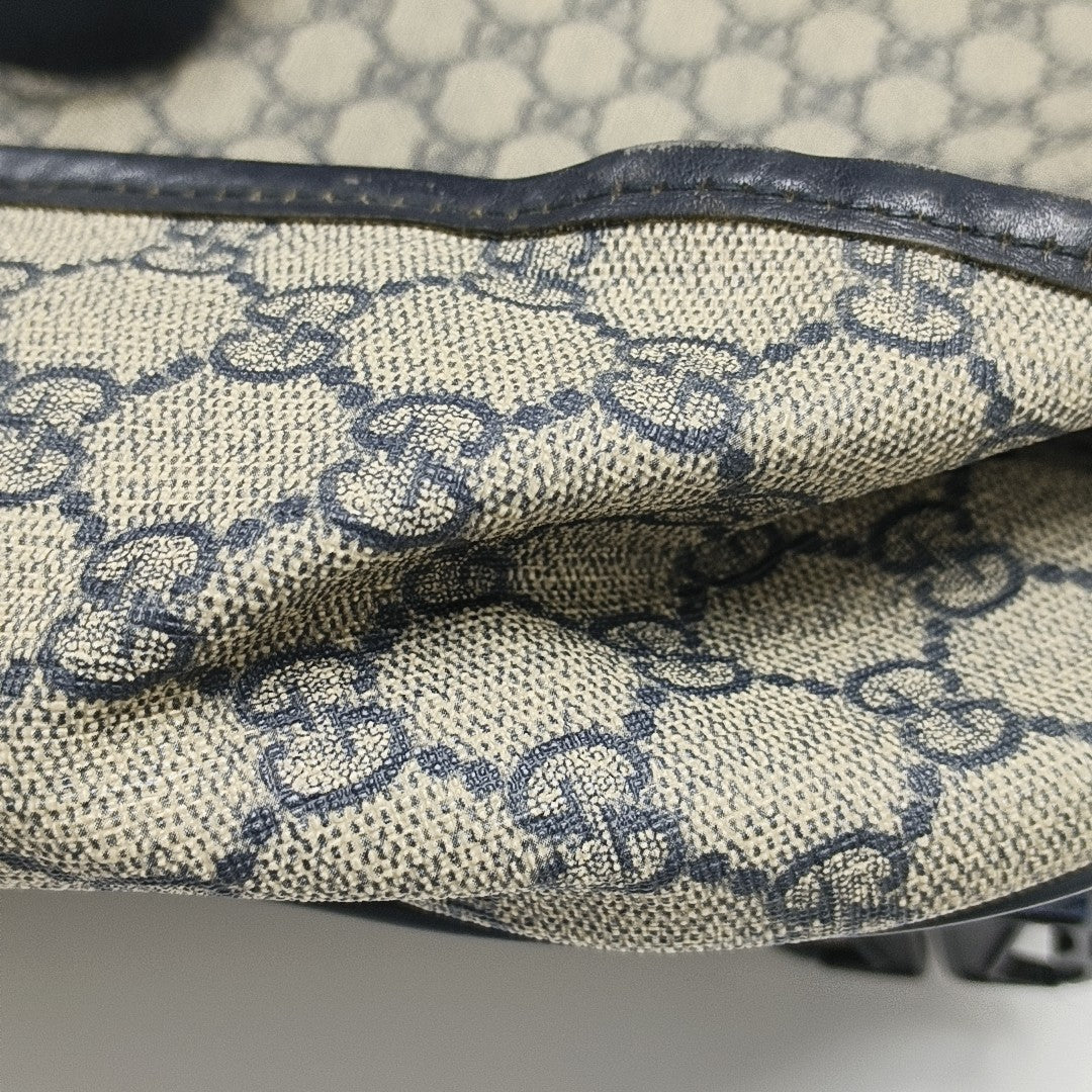 GG Supreme Monogram Coated Canvas Beige