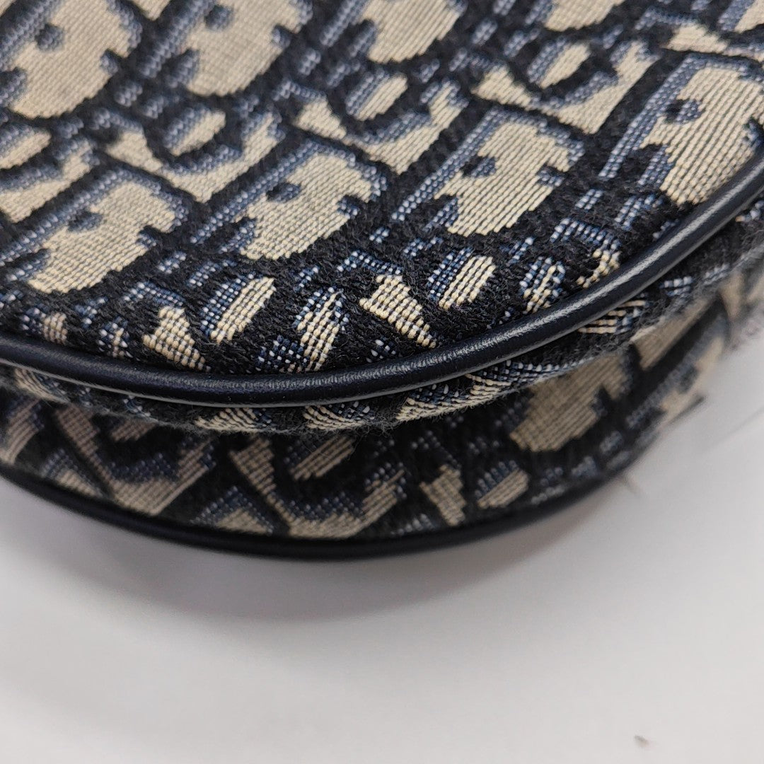 Saddle Mini Oblique Fabric Beige