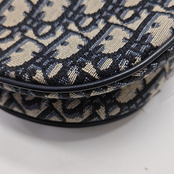 Saddle Mini Oblique Fabric Beige