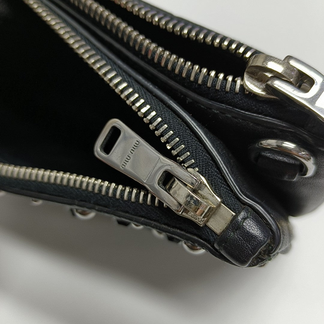 Calfskin Crossbody Bag Black