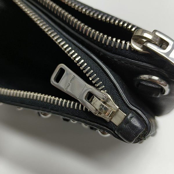 Calfskin Crossbody Bag Black