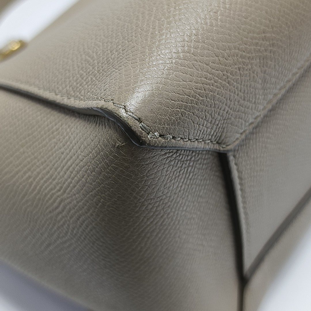 BELT Micro Calfskin Beige