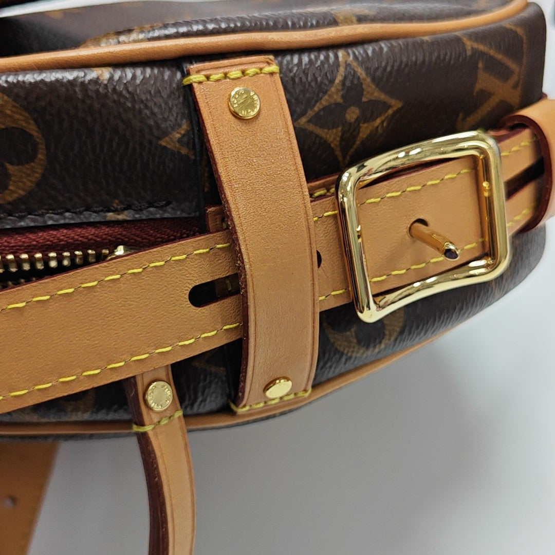 BOITE CHAPEAU MM Monogram Coated Canvas Brown