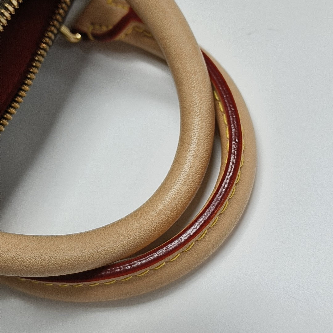 SPEEDY 20 Monogram Coated Canvas Brown