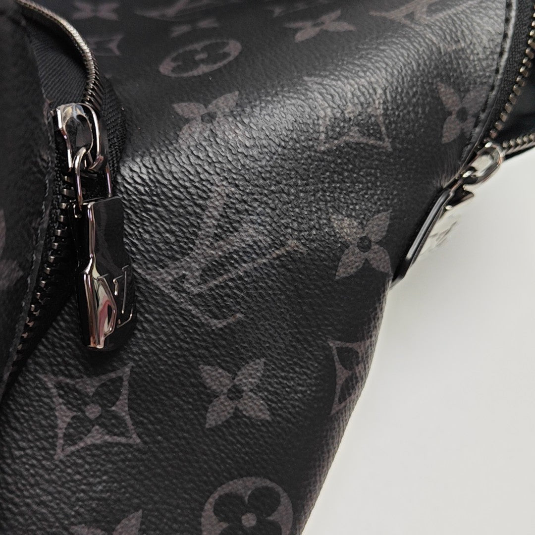 DISCOVERY PM Monogram Coated Canvas Black