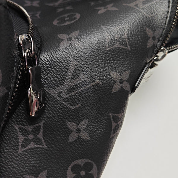DISCOVERY PM Monogram Coated Canvas Black