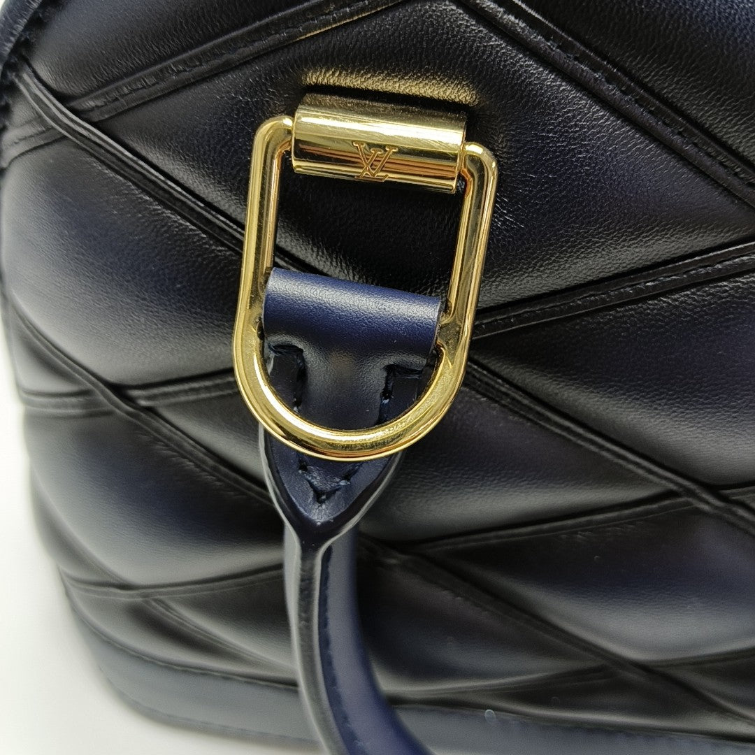 ALMA BB Quilted Lambskin Blue