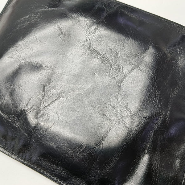 Calfskin Shoulder Bag Small Black